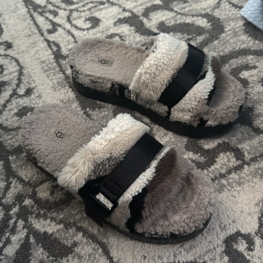 Ugg Color Block Platform Size 10 - image 8